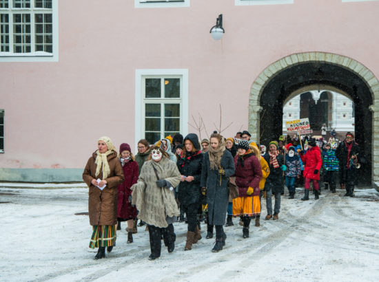 Riigikogu külastasid mardisandid